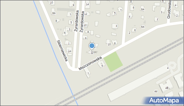 Brwinów, Mszczonowska, 12, mapa Brwinów