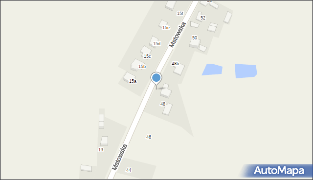 Cegielnia, Mstowska, 48a, mapa Cegielnia