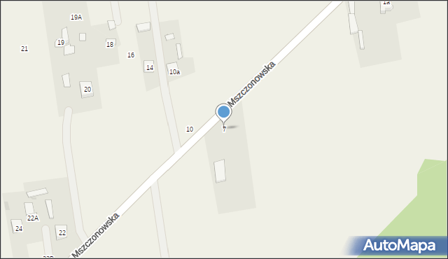 Ciepłe, Mszczonowska, 7, mapa Ciepłe