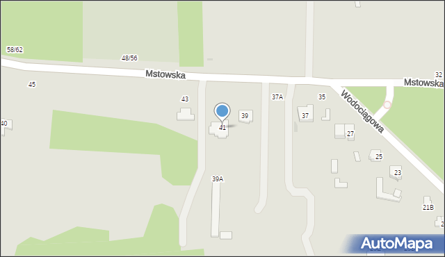 Częstochowa, Mstowska, 41, mapa Częstochowy