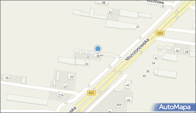 Janki, Mszczonowska, 19, mapa Janki