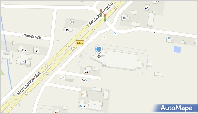 Janki, Mszczonowska, 60, mapa Janki