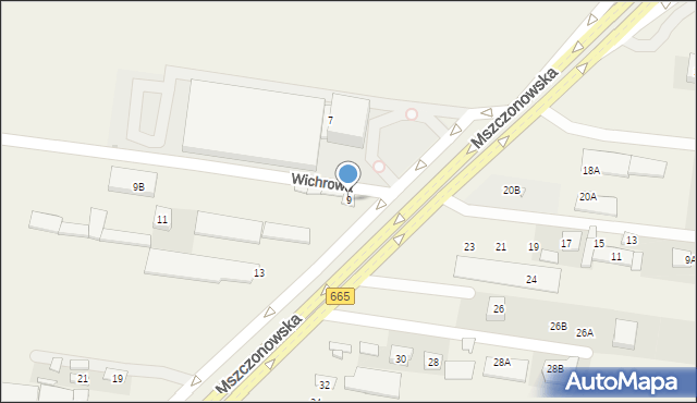 Janki, Mszczonowska, 9, mapa Janki