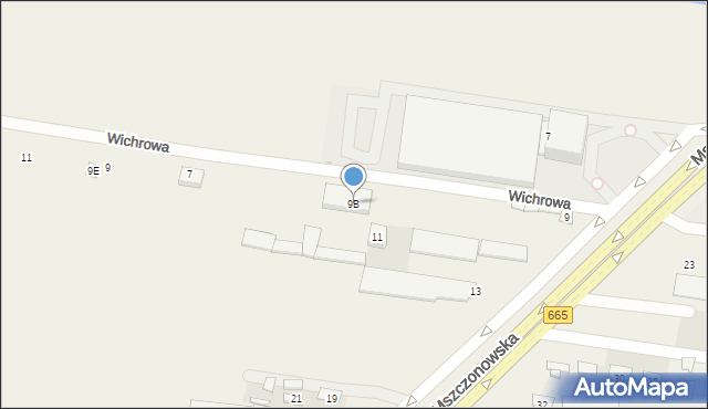 Janki, Mszczonowska, 9B, mapa Janki