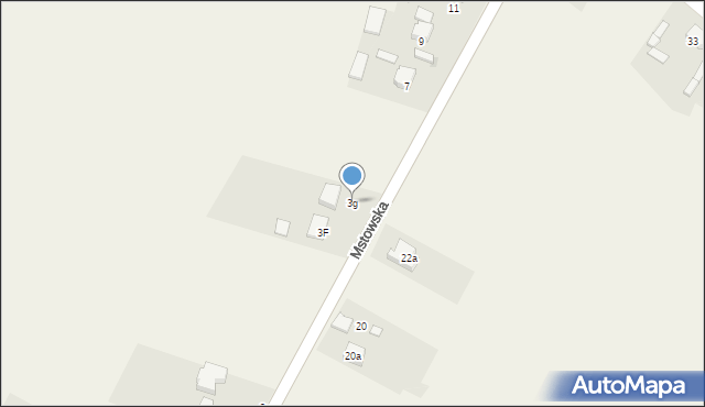 Kuchary, Mstowska, 3g, mapa Kuchary