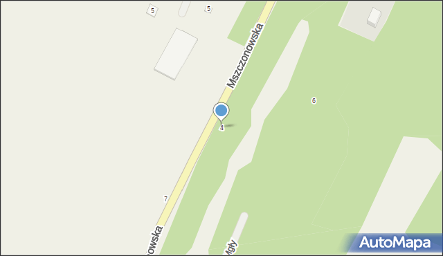 Lasek, Mszczonowska, 4, mapa Lasek