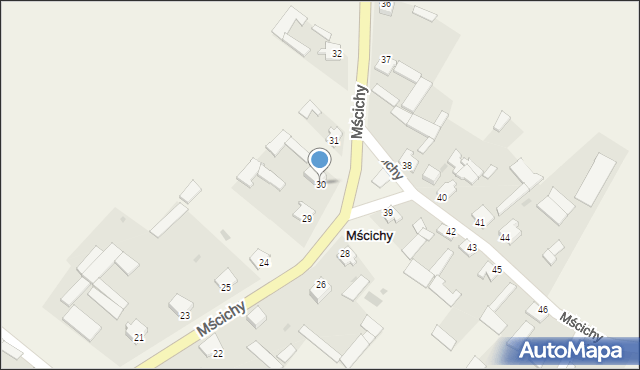 Mścichy, Mścichy, 30, mapa Mścichy