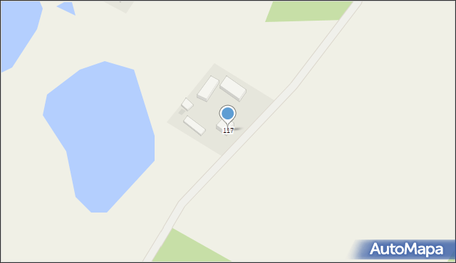Mściszewice, Mściszewice, 117, mapa Mściszewice