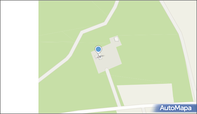 Mściszewice, Mściszewice, 126, mapa Mściszewice
