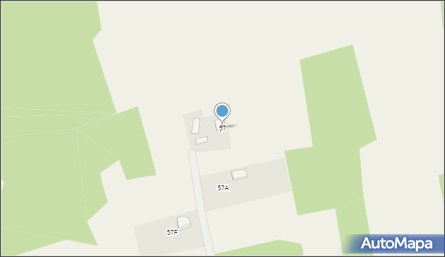 Mściszewice, Mściszewice, 57, mapa Mściszewice