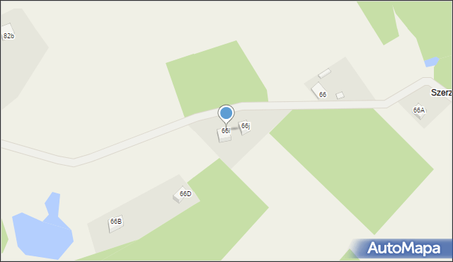 Mściszewice, Mściszewice, 66i, mapa Mściszewice
