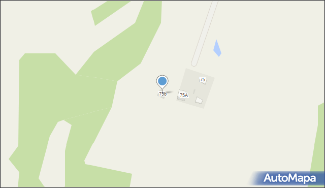 Mściszewice, Mściszewice, 75b, mapa Mściszewice