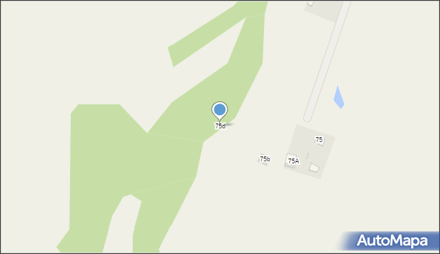 Mściszewice, Mściszewice, 75d, mapa Mściszewice