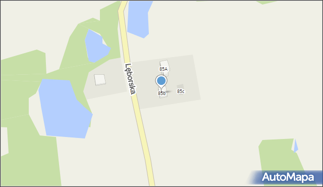 Mściszewice, Mściszewice, 85b, mapa Mściszewice