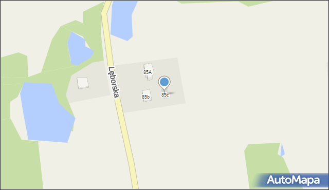 Mściszewice, Mściszewice, 85c, mapa Mściszewice