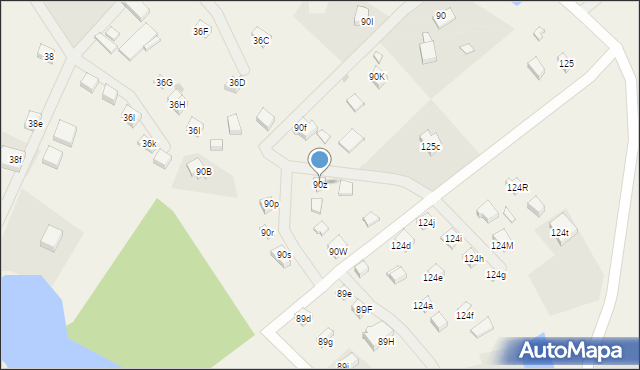 Mściszewice, Mściszewice, 90z, mapa Mściszewice