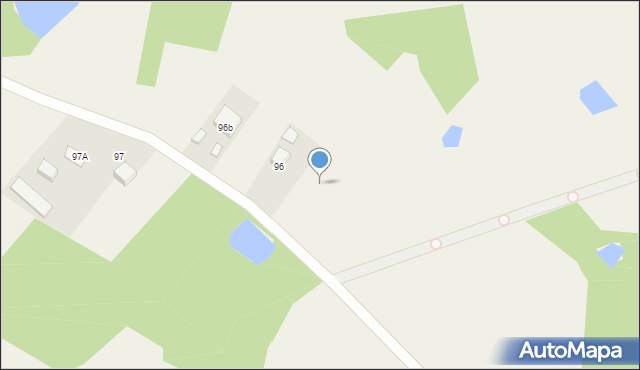 Mściszewice, Mściszewice, 96a, mapa Mściszewice