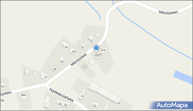 Mściszewo, Mściszewo, 41b, mapa Mściszewo