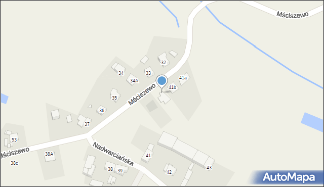 Mściszewo, Mściszewo, 41c, mapa Mściszewo