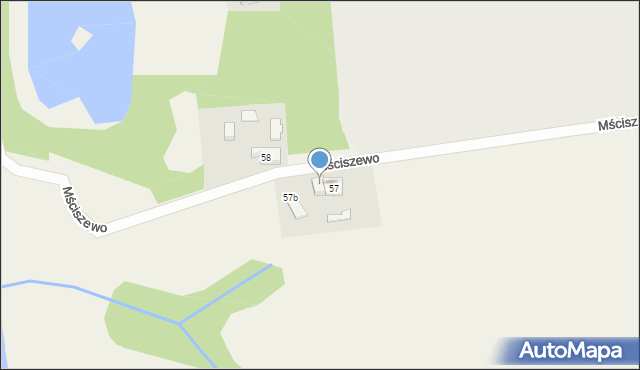 Mściszewo, Mściszewo, 57a, mapa Mściszewo