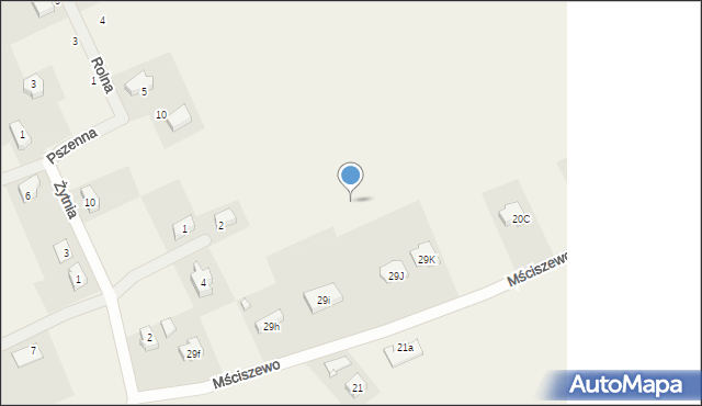 Mściszewo, Mściszewo, 62a, mapa Mściszewo