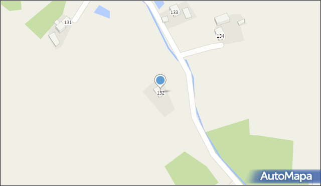 Mściszów, Mściszów, 132, mapa Mściszów