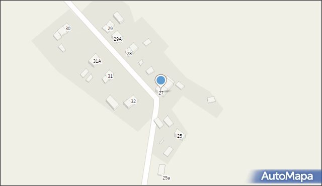 Mściszów, Mściszów, 27, mapa Mściszów