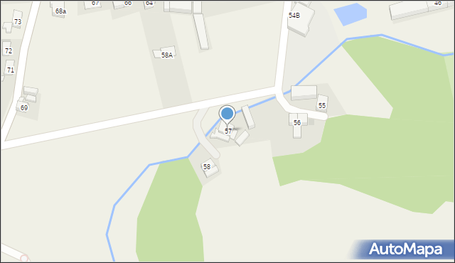 Mściwojów, Mściwojów, 57, mapa Mściwojów