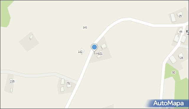 Mstów, Mstów, 124, mapa Mstów