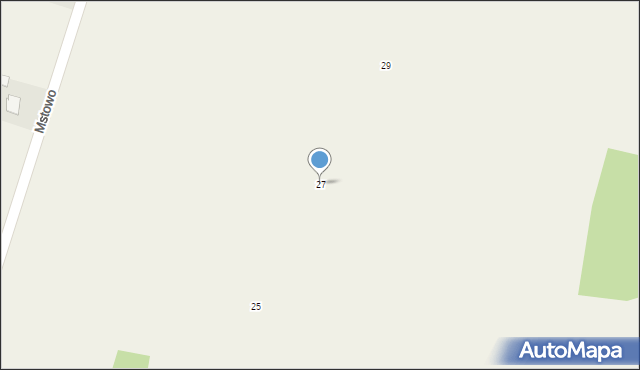 Mstowo, Mstowo, 27, mapa Mstowo