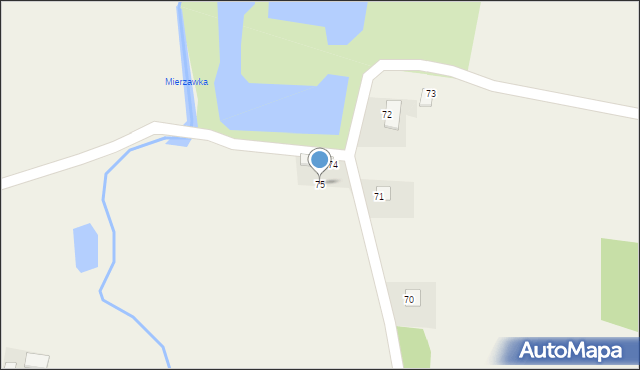 Mstyczów, Mstyczów, 75, mapa Mstyczów