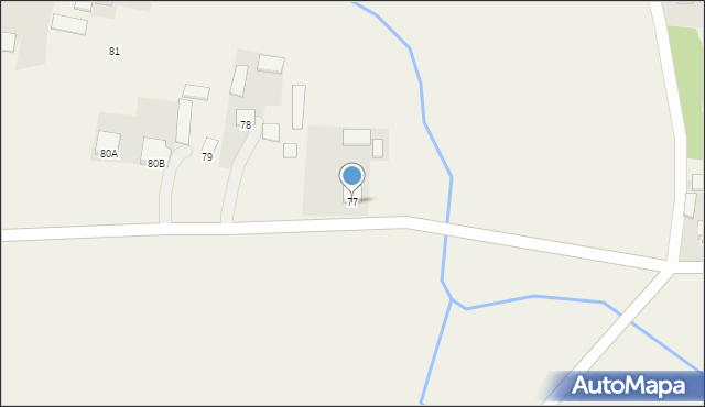 Mstyczów, Mstyczów, 77, mapa Mstyczów