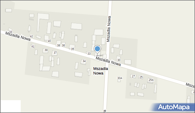 Mszadla Nowa, Mszadla Nowa, 32, mapa Mszadla Nowa