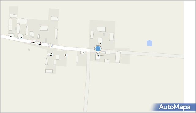 Mszadla Nowa, Mszadla Nowa, 5, mapa Mszadla Nowa