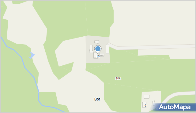 Mszadla Stara, Mszadla Stara, 10, mapa Mszadla Stara