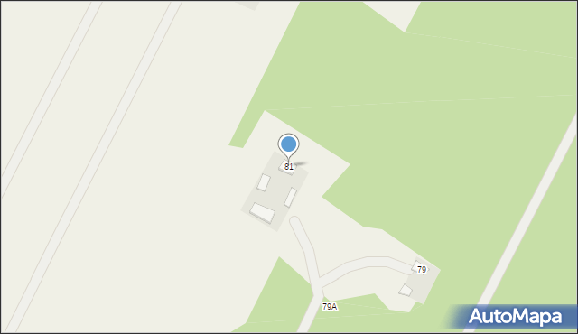 Mszadla Stara, Mszadla Stara, 81, mapa Mszadla Stara