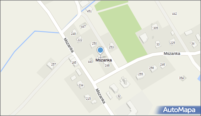 Mszanka, Mszanka, 241, mapa Mszanka
