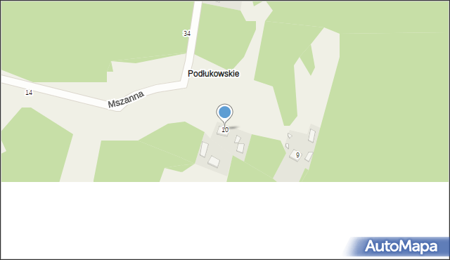 Mszanna, Mszanna, 10, mapa Mszanna