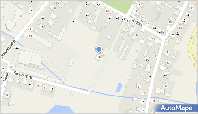 Nadarzyn, Mszczonowska, 16, mapa Nadarzyn