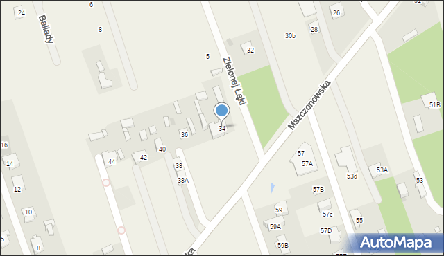 Nadarzyn, Mszczonowska, 34, mapa Nadarzyn