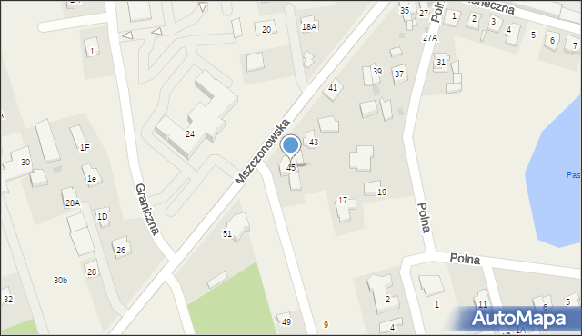 Nadarzyn, Mszczonowska, 45, mapa Nadarzyn