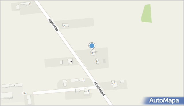 Nieznanice, Mstowska, 8, mapa Nieznanice
