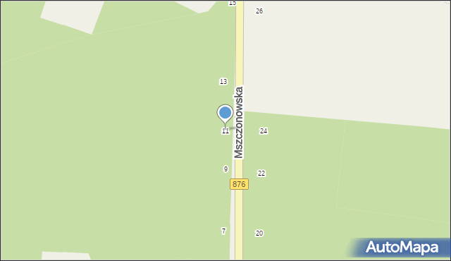 Petrykozy, Mszczonowska, 11, mapa Petrykozy