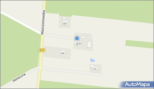 Petrykozy, Mszczonowska, 12, mapa Petrykozy