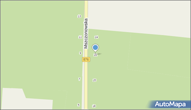 Petrykozy, Mszczonowska, 22, mapa Petrykozy