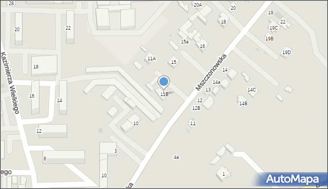 Rawa Mazowiecka, Mszczonowska, 11B, mapa Rawa Mazowiecka