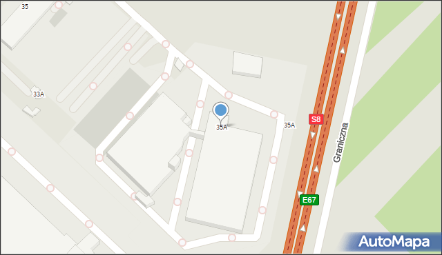 Rawa Mazowiecka, Mszczonowska, 35A, mapa Rawa Mazowiecka