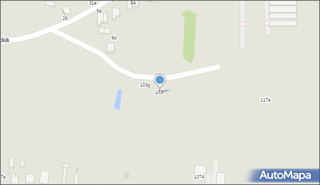 Skierniewice, Mszczonowska, 103f, mapa Skierniewic