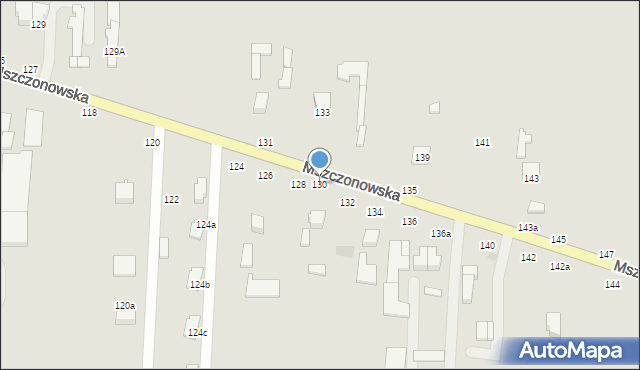 Skierniewice, Mszczonowska, 130, mapa Skierniewic