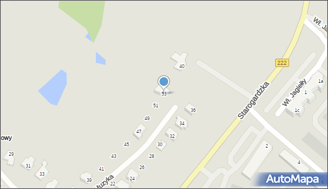 Gdańsk, Muzyka Feliksa, 53, mapa Gdańska